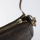 LOUIS VUITTON Monogram Pochette Accessoires Pouch M51980 LV Auth bs26066-10