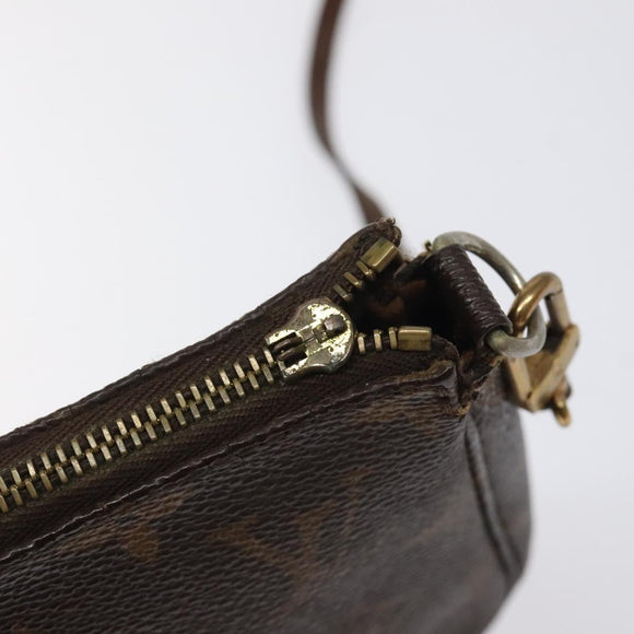 LOUIS VUITTON Monogram Pochette Accessoires Pouch M51980 LV Auth bs26066