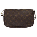 LOUIS VUITTON Monogram Pochette Accessoires Pouch M51980 LV Auth bs26066-13