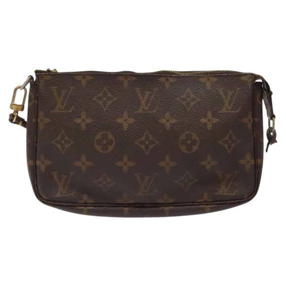 LOUIS VUITTON Monogram Pochette Accessoires Pouch M51980 LV Auth bs26066