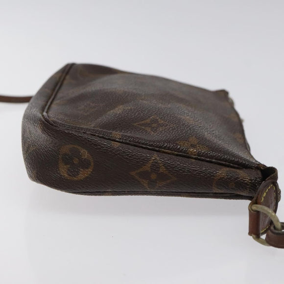 LOUIS VUITTON Monogram Pochette Accessoires Pouch M51980 LV Auth bs26066