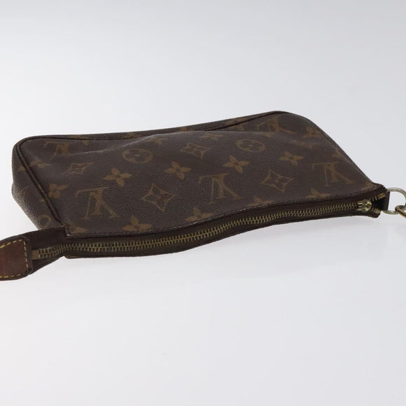 LOUIS VUITTON Monogram Pochette Accessoires Pouch M51980 LV Auth bs26066