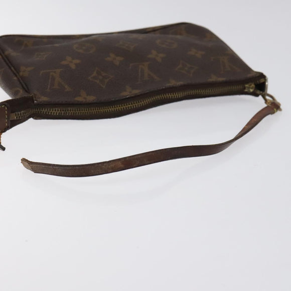 LOUIS VUITTON Monogram Pochette Accessoires Pouch M51980 LV Auth bs26066