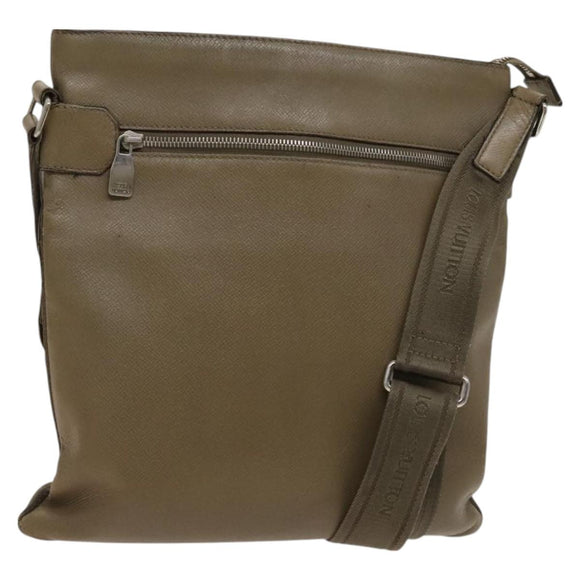 LOUIS VUITTON Taiga Sasha Shoulder Bag Porer M32628 LV Auth bs26069