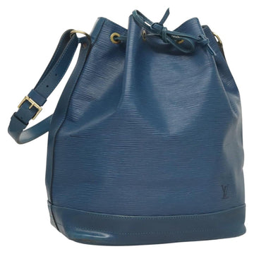 LOUIS VUITTON Epi Noe Shoulder Bag Toledo Blue M44005 LV Auth bs26070
