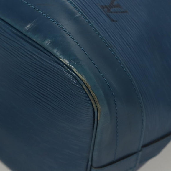 LOUIS VUITTON Epi Noe Shoulder Bag Toledo Blue M44005 LV Auth bs26070