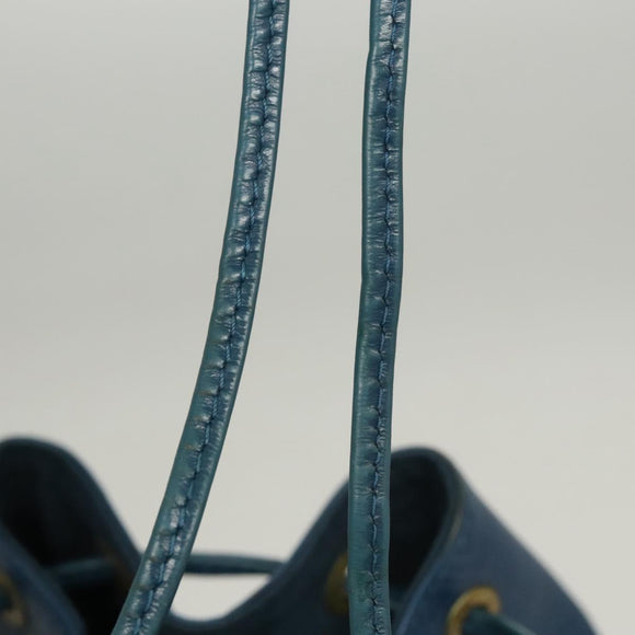 LOUIS VUITTON Epi Noe Shoulder Bag Toledo Blue M44005 LV Auth bs26070