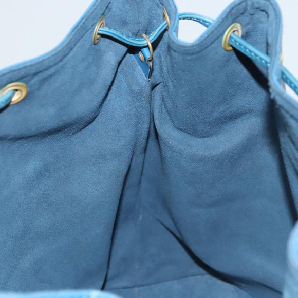 LOUIS VUITTON Epi Noe Shoulder Bag Toledo Blue M44005 LV Auth bs26070