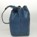 LOUIS VUITTON Epi Noe Shoulder Bag Toledo Blue M44005 LV Auth bs26070-3