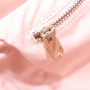 VALENTINO Clutch Bag Leather Pink Gold Auth bs26076-10