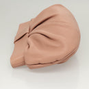 VALENTINO Clutch Bag Leather Pink Gold Auth bs26076-4