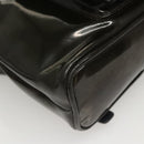 GUCCI Bamboo Backpack Enamel Navy Gold 003 2058 0030 Auth bs26080-16