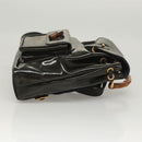 GUCCI Bamboo Backpack Enamel Navy Gold 003 2058 0030 Auth bs26080-3