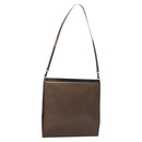 GUCCI Shoulder Bag Leather Outlet Brown 004 0406 0492 Auth bs26083-1