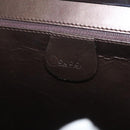 GUCCI Shoulder Bag Leather Outlet Brown 004 0406 0492 Auth bs26083-15