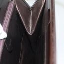 GUCCI Shoulder Bag Leather Outlet Brown 004 0406 0492 Auth bs26083-18