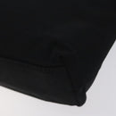 Salvatore Ferragamo Shoulder Bag Canvas Black Gold Auth bs26089-9