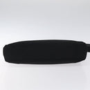 Salvatore Ferragamo Shoulder Bag Canvas Black Gold Auth bs26089-5