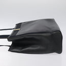 Salvatore Ferragamo Vala Tote Bag Leather Navy Gold Auth bs26090-4