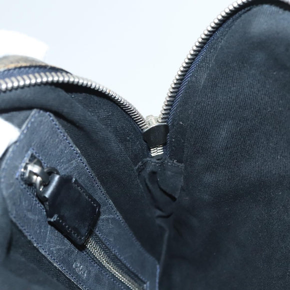 Chloe Body Bag Leather Khaki Silver Auth bs26092