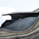 Chloe Body Bag Leather Khaki Silver Auth bs26092-24