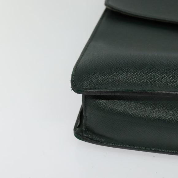LOUIS VUITTON Taiga Serviette Kourad Business Bag Epicea M30074 LV Auth bs26103