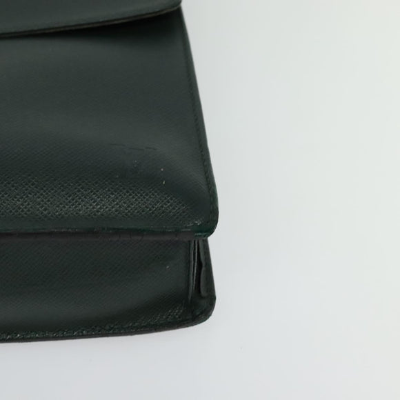LOUIS VUITTON Taiga Serviette Kourad Business Bag Epicea M30074 LV Auth bs26103
