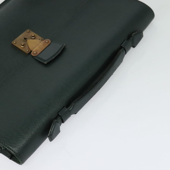 LOUIS VUITTON Taiga Serviette Kourad Business Bag Epicea M30074 LV Auth bs26103