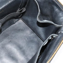 CHANEL Matelasse Vanity Pouch Enamel Black Gold CC Auth bs26105-20