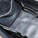 CHANEL Matelasse Vanity Pouch Enamel Black Gold CC Auth bs26105-21