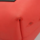 BALENCIAGA Tote Bag Leather Orange Gold Silver Auth bs26109-9