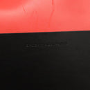 BALENCIAGA Tote Bag Leather Orange Gold Silver Auth bs26109-18