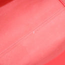 BALENCIAGA Tote Bag Leather Orange Gold Silver Auth bs26109-10