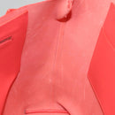 BALENCIAGA Tote Bag Leather Orange Gold Silver Auth bs26109-20