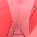 BALENCIAGA Tote Bag Leather Orange Gold Silver Auth bs26109-21