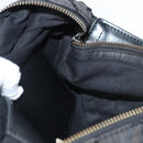 BURBERRY Waist Bag Canvas Gray Silver Auth bs26111-21