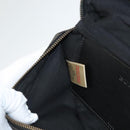 BURBERRY Waist Bag Canvas Gray Silver Auth bs26111-22