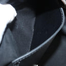 BURBERRY Waist Bag Canvas Gray Silver Auth bs26111-23