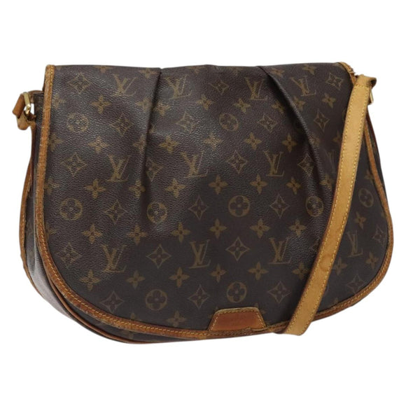 LOUIS VUITTON Monogram Menilmontant MM Shoulder Bag M40473 LV Auth bs26130