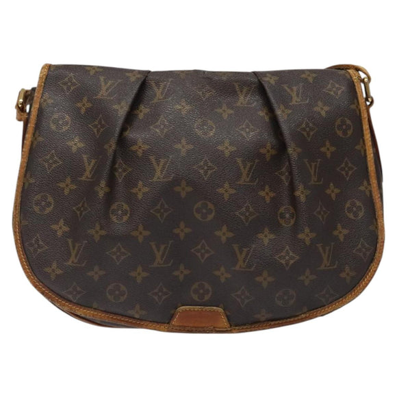 LOUIS VUITTON Monogram Menilmontant MM Shoulder Bag M40473 LV Auth bs26130