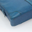 LOUIS VUITTON Epi Porte Documents Voyage Business Bag Blue M54475 Auth bs26141-15