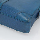 LOUIS VUITTON Epi Porte Documents Voyage Business Bag Blue M54475 Auth bs26141-9