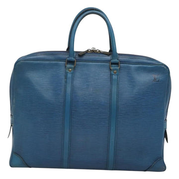LOUIS VUITTON Epi Porte Documents Voyage Business Bag Blue M54475 Auth bs26141 - 0