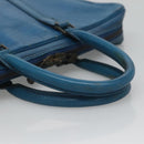 LOUIS VUITTON Epi Porte Documents Voyage Business Bag Blue M54475 Auth bs26141-7