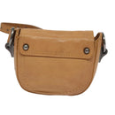 CELINE Shoulder Bag Leather Beige Auth bs26145-3