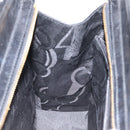 Salvatore Ferragamo Vala Shoulder Bag Leather Black Gold Auth bs26158-19