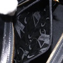 Salvatore Ferragamo Vala Shoulder Bag Leather Black Gold Auth bs26158-20