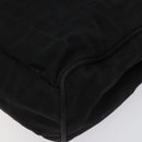 FENDI Zucca Canvas Hand Bag Black Auth bs26161-15