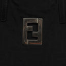 FENDI Zucca Canvas Hand Bag Black Auth bs26161-17