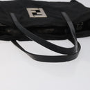 FENDI Zucca Canvas Hand Bag Black Auth bs26161-7